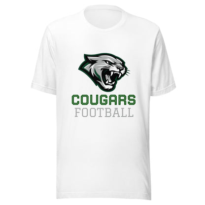 Performance | T-Shirt | Colts Neck Cougars | Youth Tackle Football (AYF) | Strike Mascot Logo