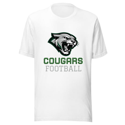Performance | T-Shirt | Colts Neck Cougars | Youth Tackle Football (AYF) | Strike Mascot Logo