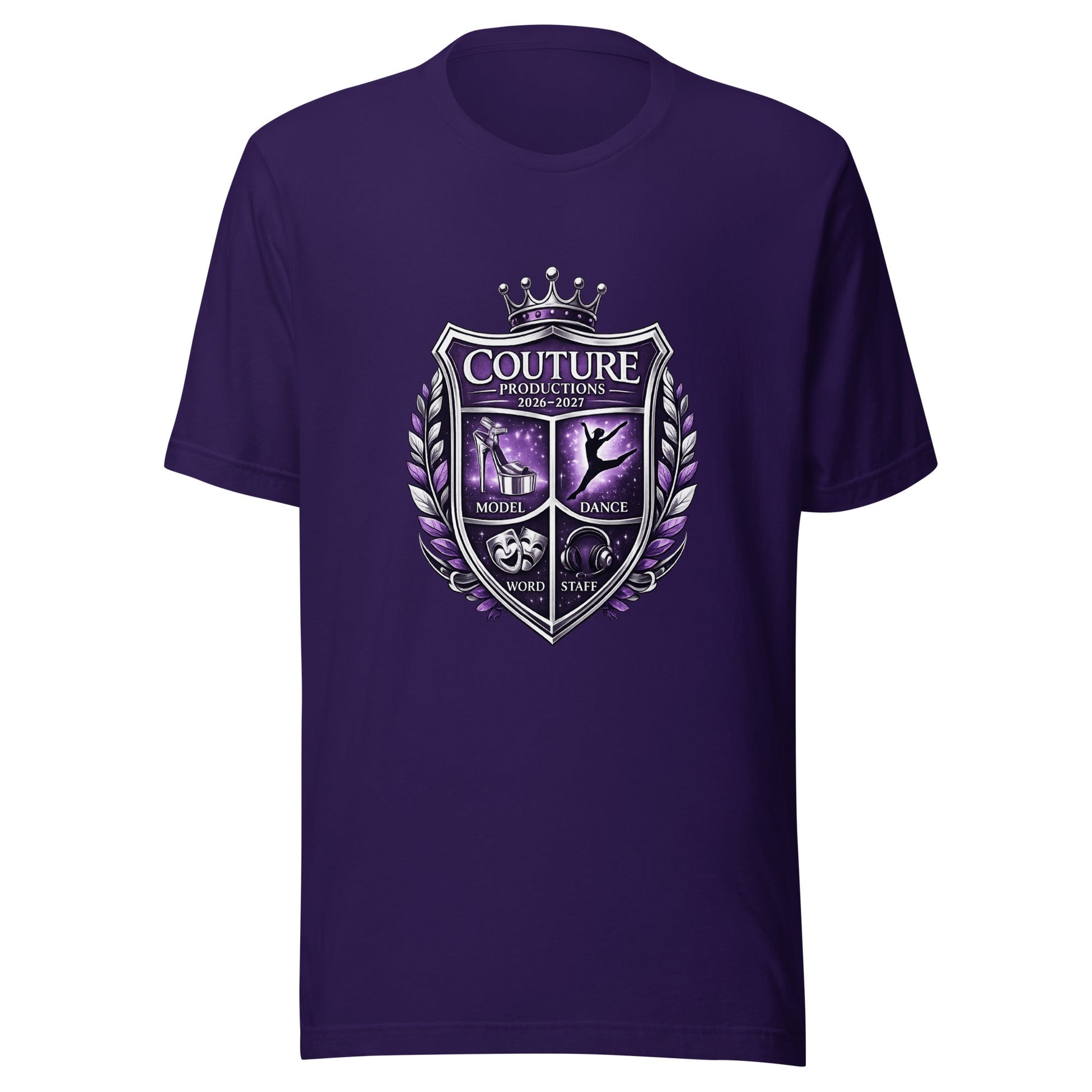 Performance | T-Shirt | Couture Productions | Couture Shield Logo