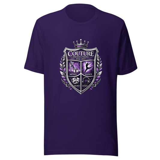 Performance | T-Shirt | Couture Productions | Couture Shield Logo