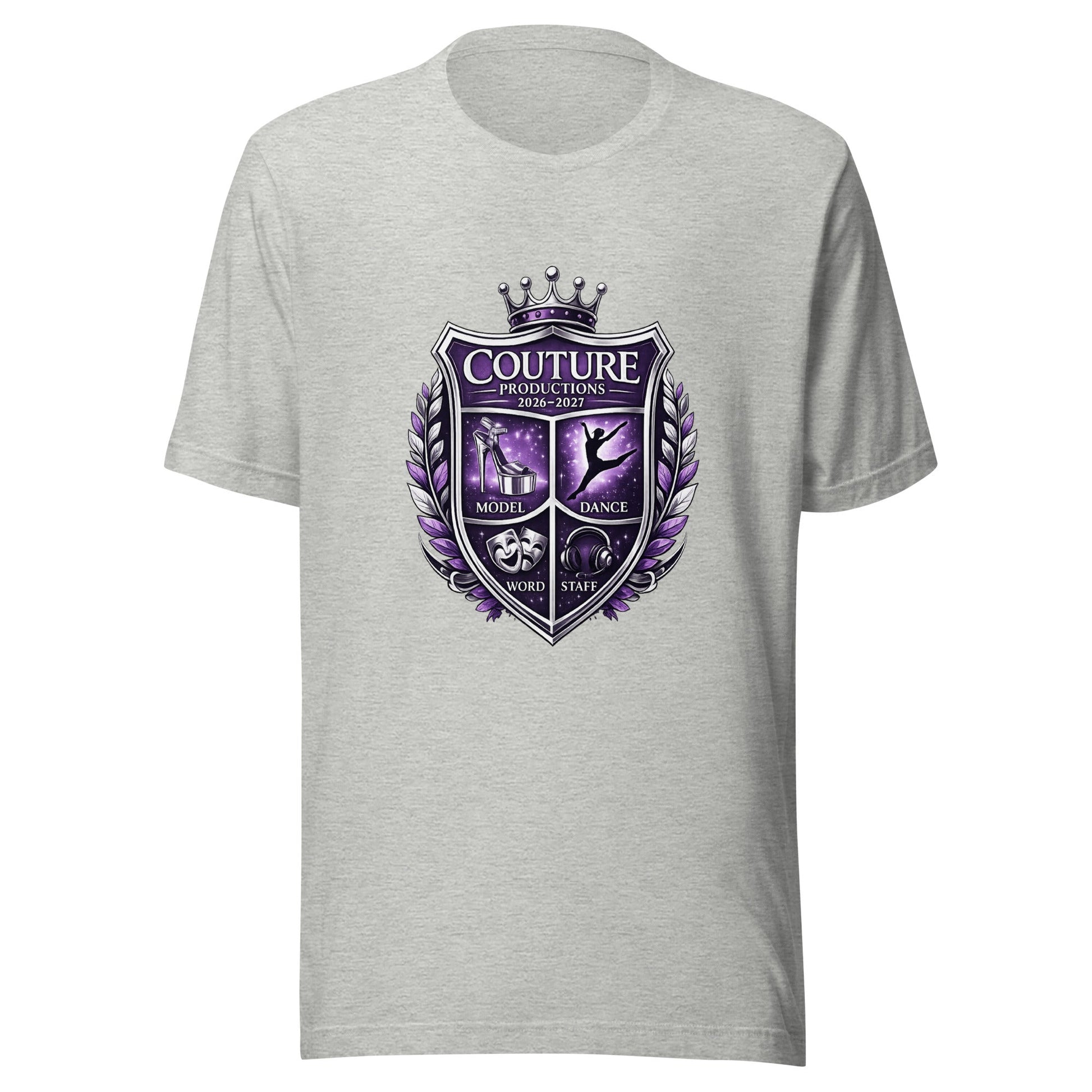 Performance | T-Shirt | Couture Productions | Couture Shield Logo