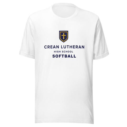 Performance | T-Shirt | Crean Lutheran Softball | CLHS SB Logo