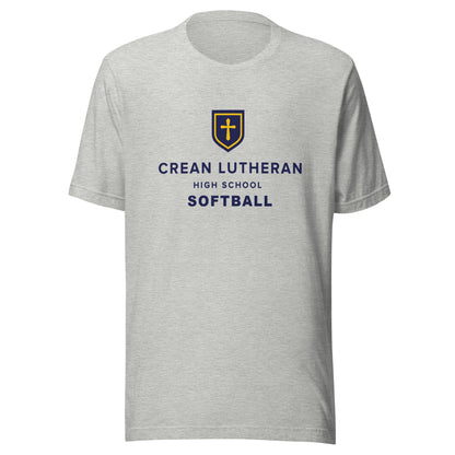 Performance | T-Shirt | Crean Lutheran Softball | CLHS SB Logo
