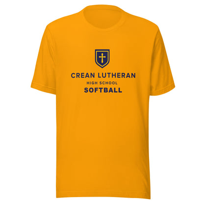 Performance | T-Shirt | Crean Lutheran Softball | CLHS SB Logo