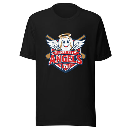 Performance | T-Shirt | Cross City Angels | Shield Logo