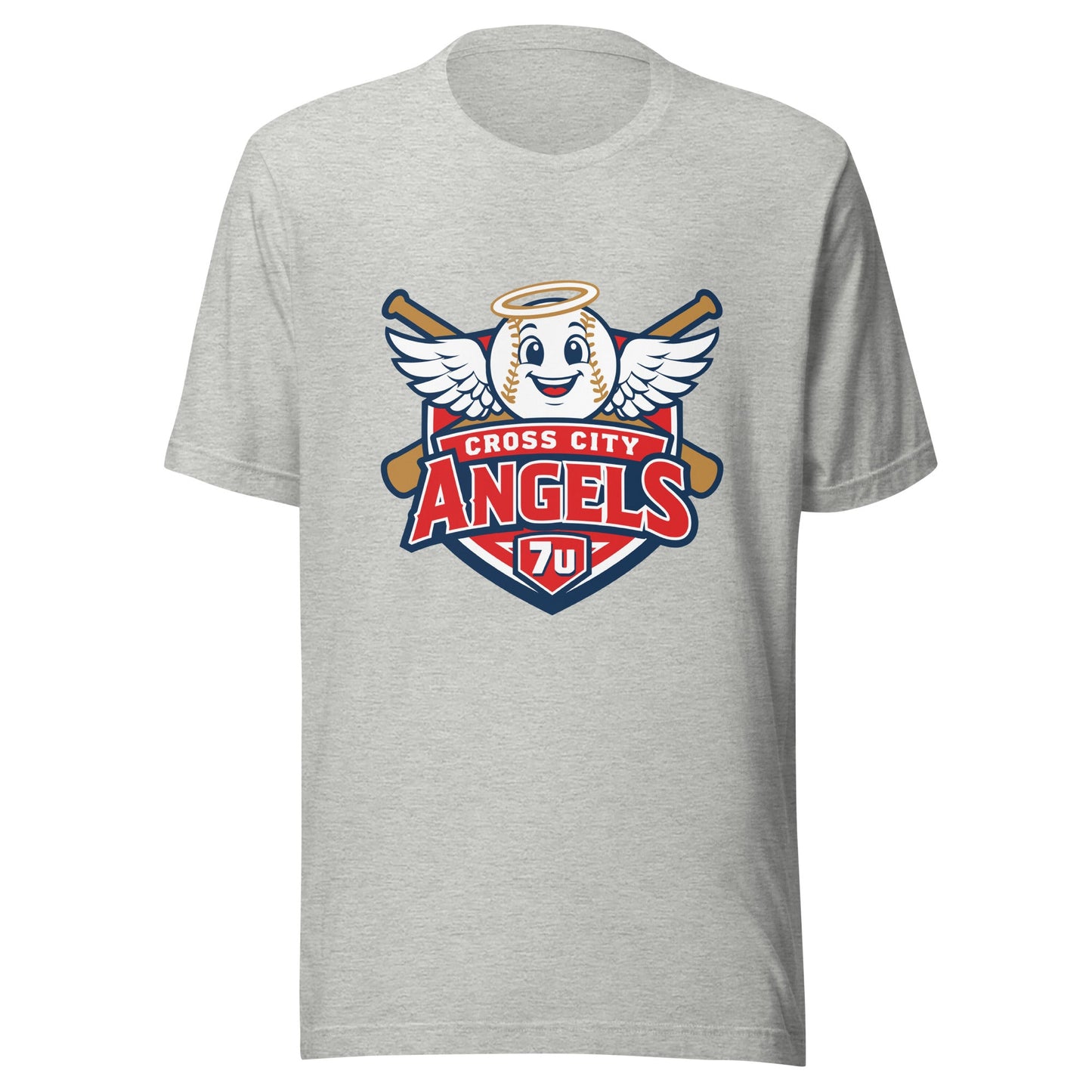 Performance | T-Shirt | Cross City Angels | Shield Logo