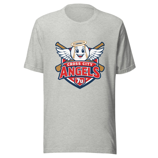 Performance | T-Shirt | Cross City Angels | Shield Logo