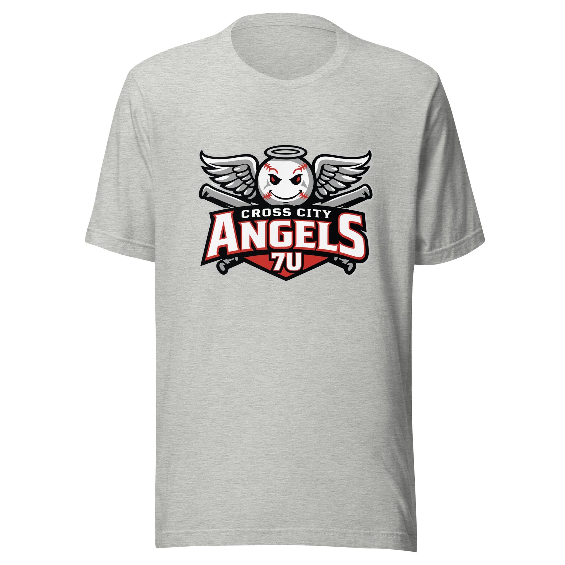 Performance | T-Shirt | Cross City Angels | Winged Guardian Logo