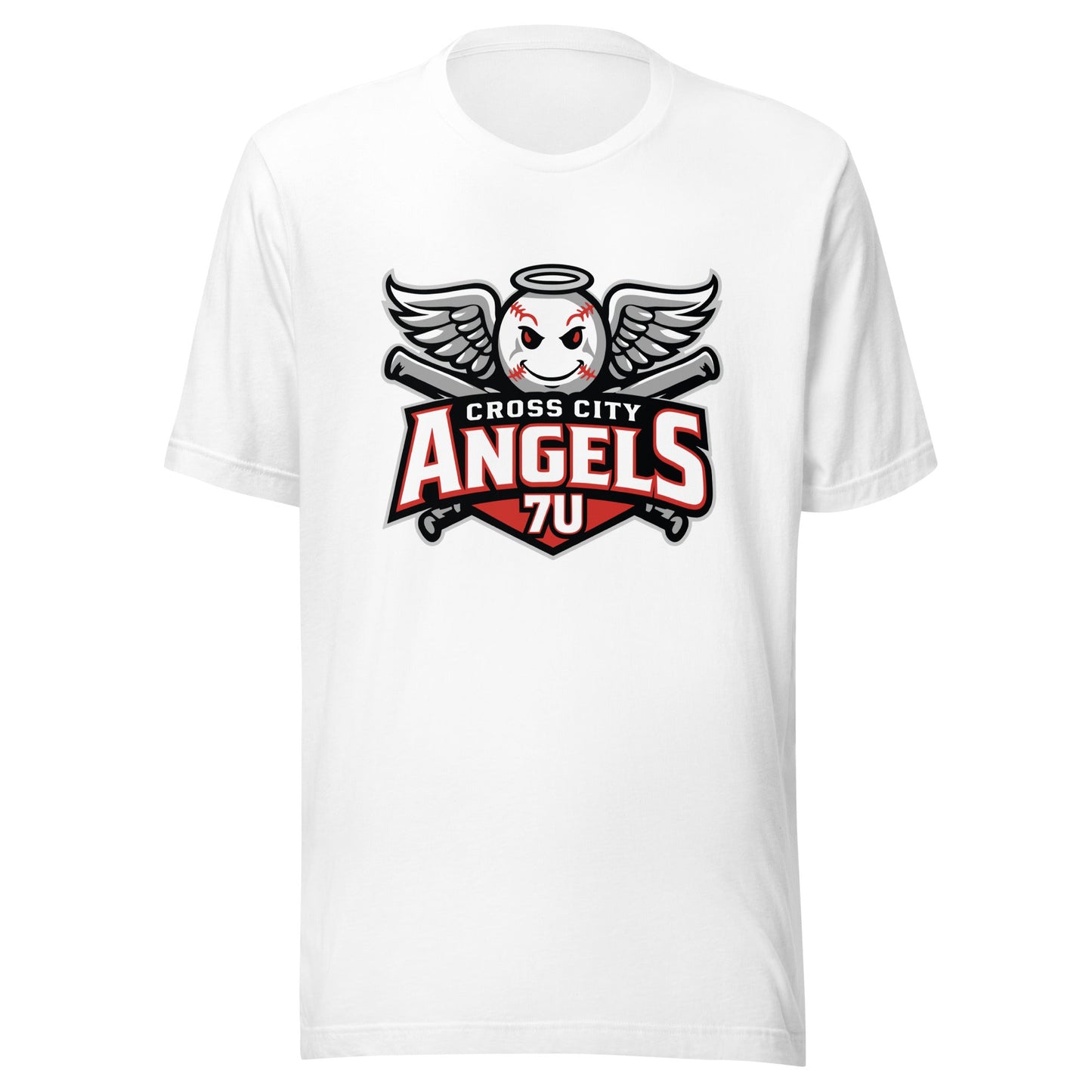 Performance | T-Shirt | Cross City Angels | Winged Guardian Logo