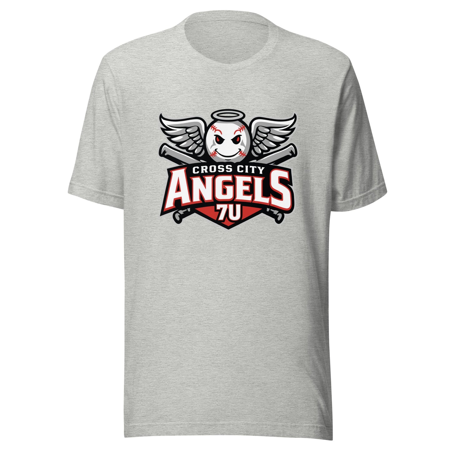 Performance | T-Shirt | Cross City Angels | Winged Guardian Logo