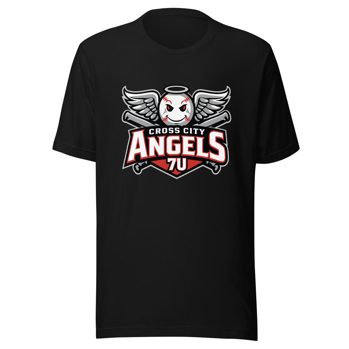 Performance | T-Shirt | Cross City Angels | Winged Guardian Logo