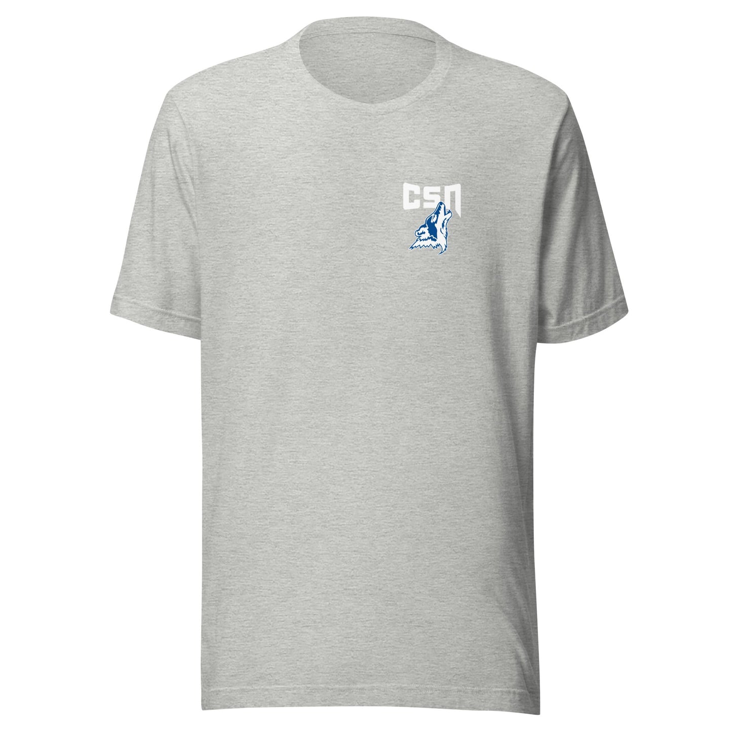 Performance | T-Shirt | CSN Volleyball | CSN White Alt Logo