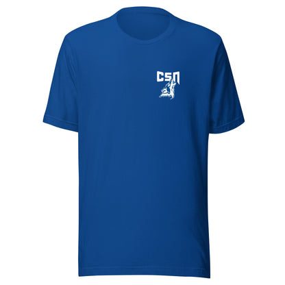Performance | T-Shirt | CSN Volleyball | CSN White Alt Logo