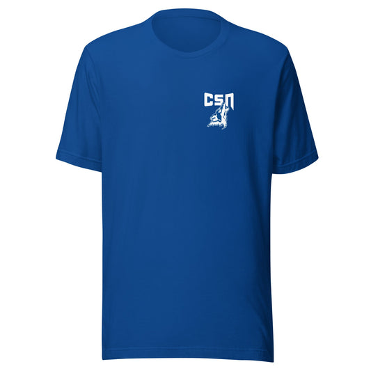 Performance | T-Shirt | CSN Volleyball | CSN White Alt Logo