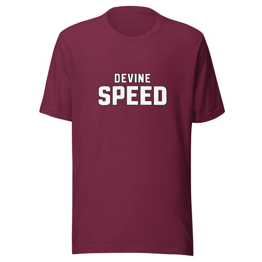 Performance | T-Shirt | Devine Speed | Script Logo