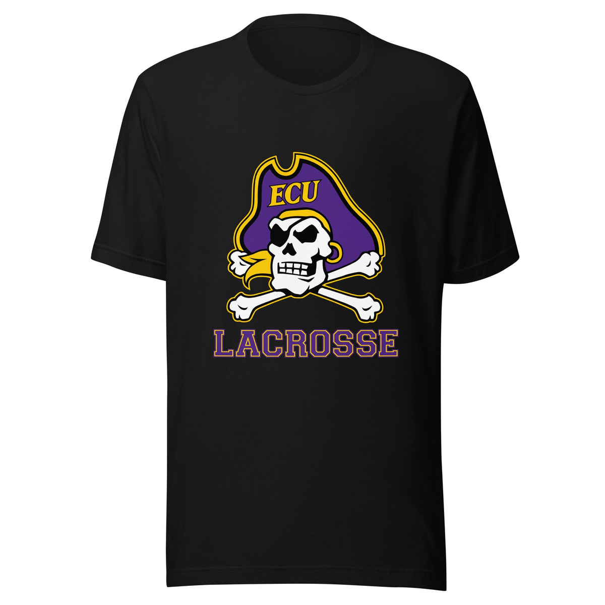 Performance | T-Shirt | ECU Club Womens Lacrosse | Ironclad Corsairs Logo