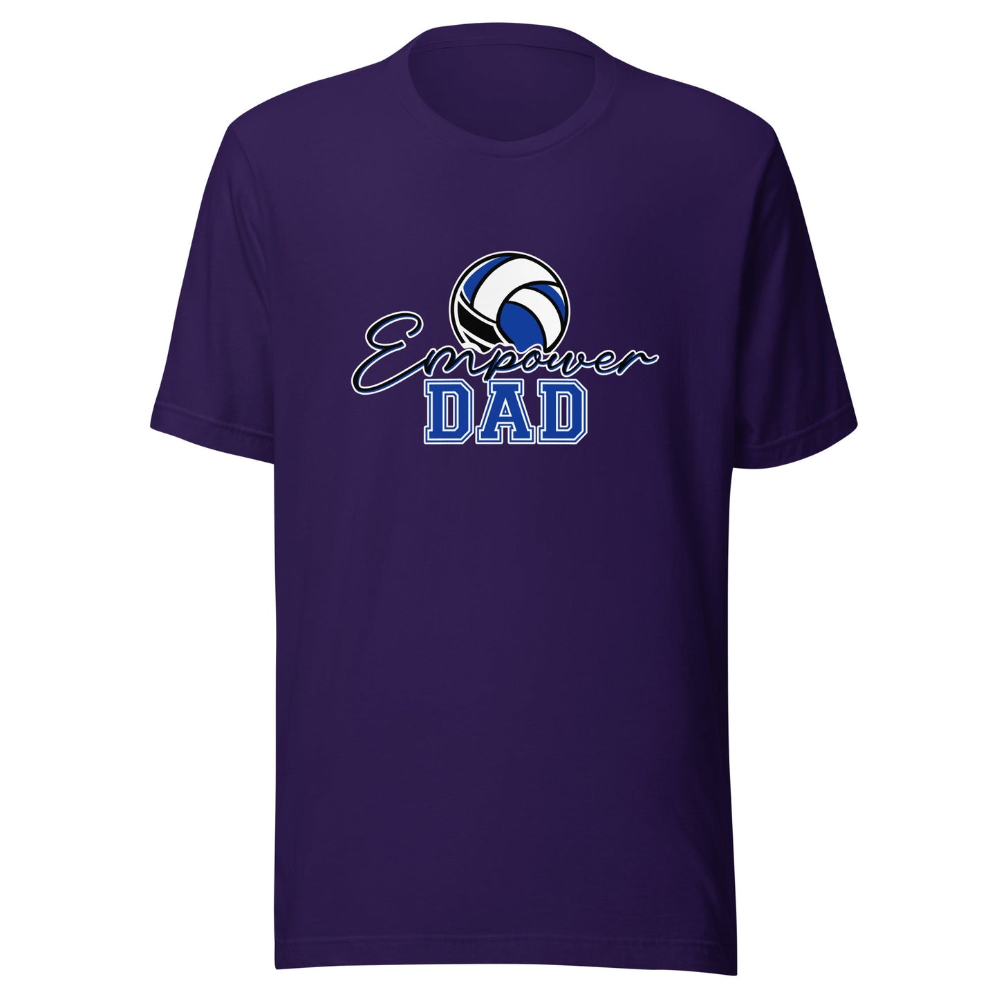 Performance | T-Shirt | Empower Volleyball Club | Dad Crest Logo