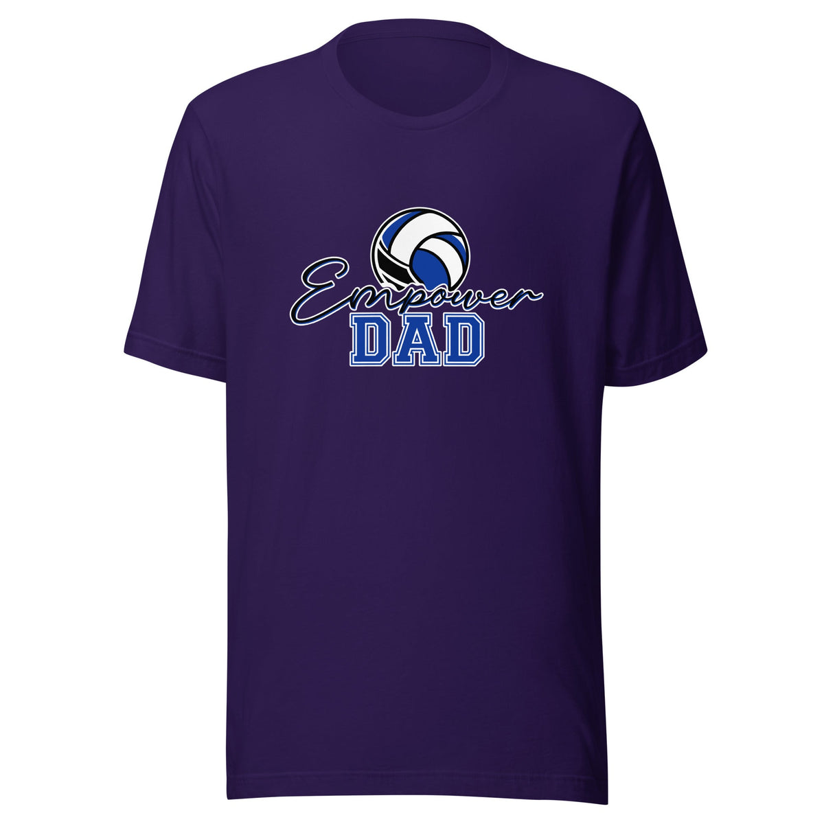 Performance | T-Shirt | Empower Volleyball Club | Dad Crest Logo