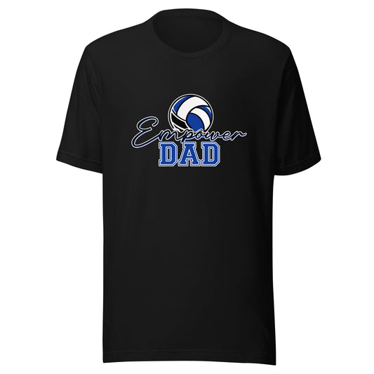Performance | T-Shirt | Empower Volleyball Club | Dad Crest Logo