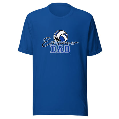 Performance | T-Shirt | Empower Volleyball Club | Dad Crest Logo