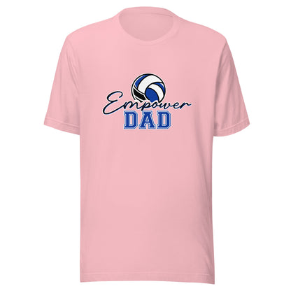 Performance | T-Shirt | Empower Volleyball Club | Dad Crest Logo