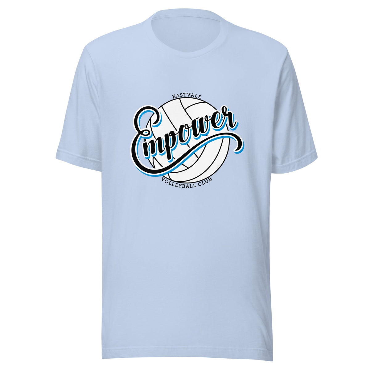 Performance | T-Shirt | Empower Volleyball Club | Emblem Logo