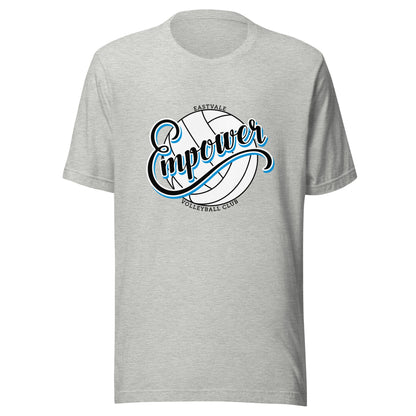 Performance | T-Shirt | Empower Volleyball Club | Emblem Logo