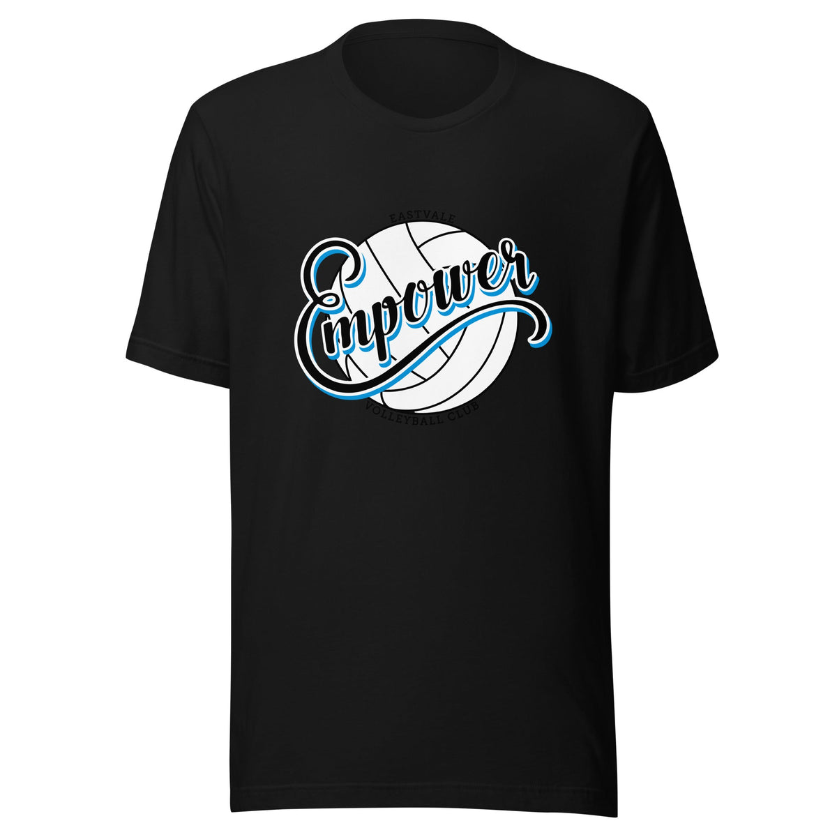 Performance | T-Shirt | Empower Volleyball Club | Emblem Logo