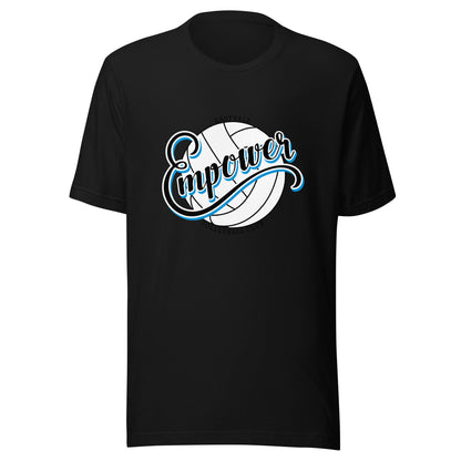 Performance | T-Shirt | Empower Volleyball Club | Emblem Logo