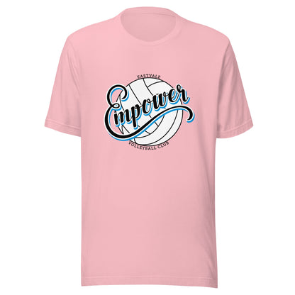 Performance | T-Shirt | Empower Volleyball Club | Emblem Logo