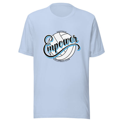 Performance | T-Shirt | Empower Volleyball Club | Emblem Logo