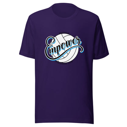 Performance | T-Shirt | Empower Volleyball Club | Emblem Logo