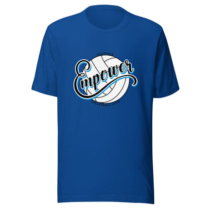 Performance | T-Shirt | Empower Volleyball Club | Emblem Logo
