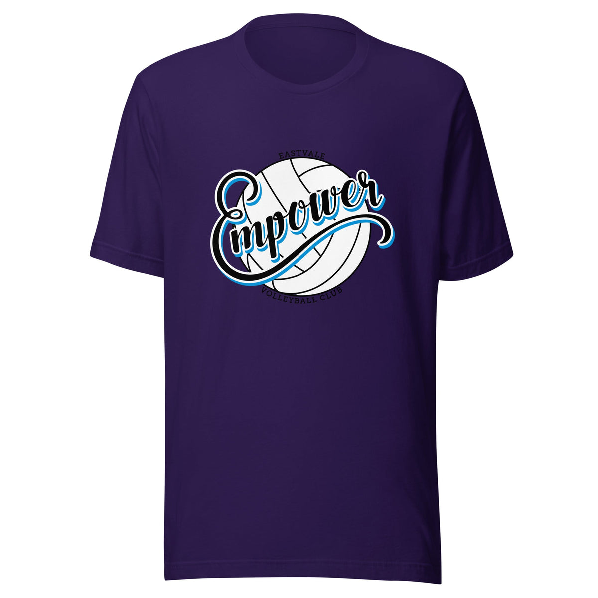 Performance | T-Shirt | Empower Volleyball Club | Emblem Logo