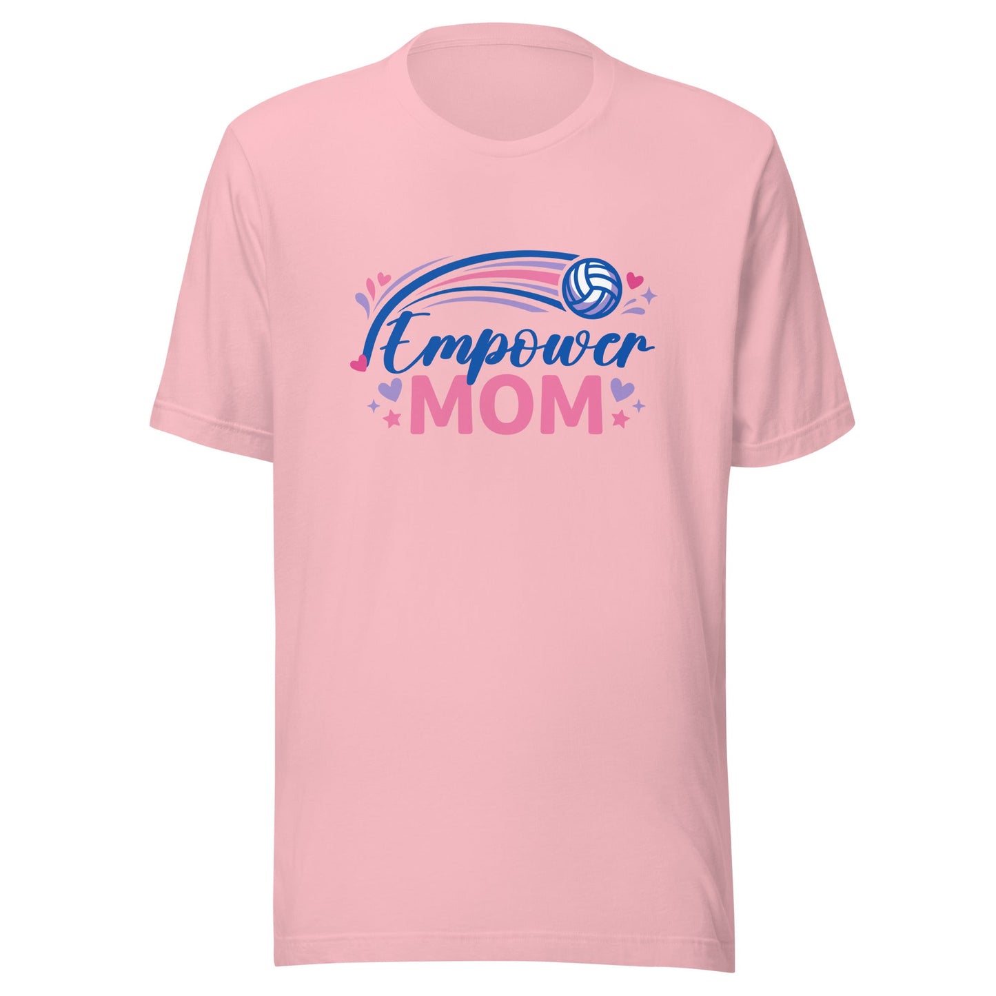 Performance | T-Shirt | Empower Volleyball Club | Mom Crest Logo