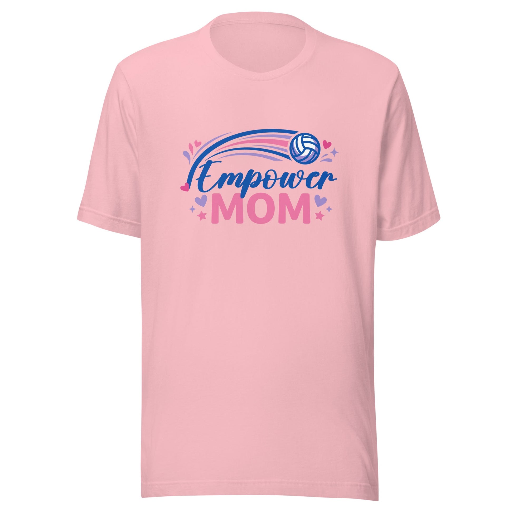 Performance | T-Shirt | Empower Volleyball Club | Mom Crest Logo