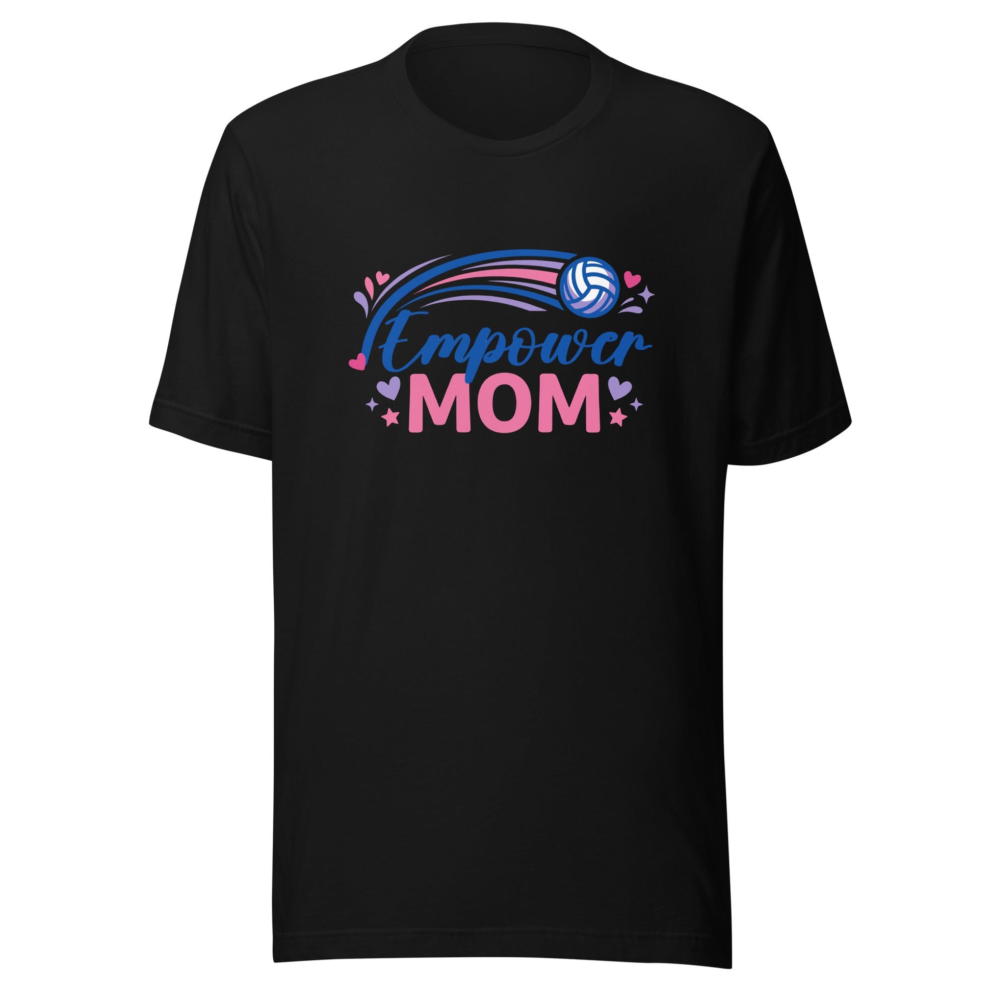 Performance | T-Shirt | Empower Volleyball Club | Mom Crest Logo
