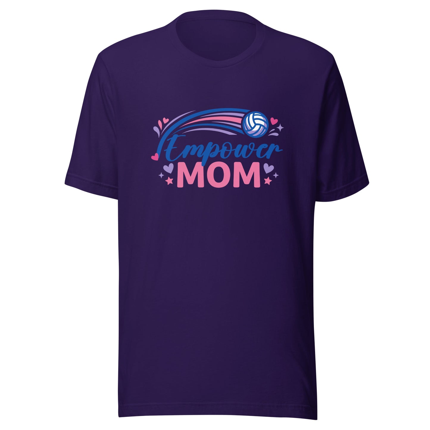 Performance | T-Shirt | Empower Volleyball Club | Mom Crest Logo
