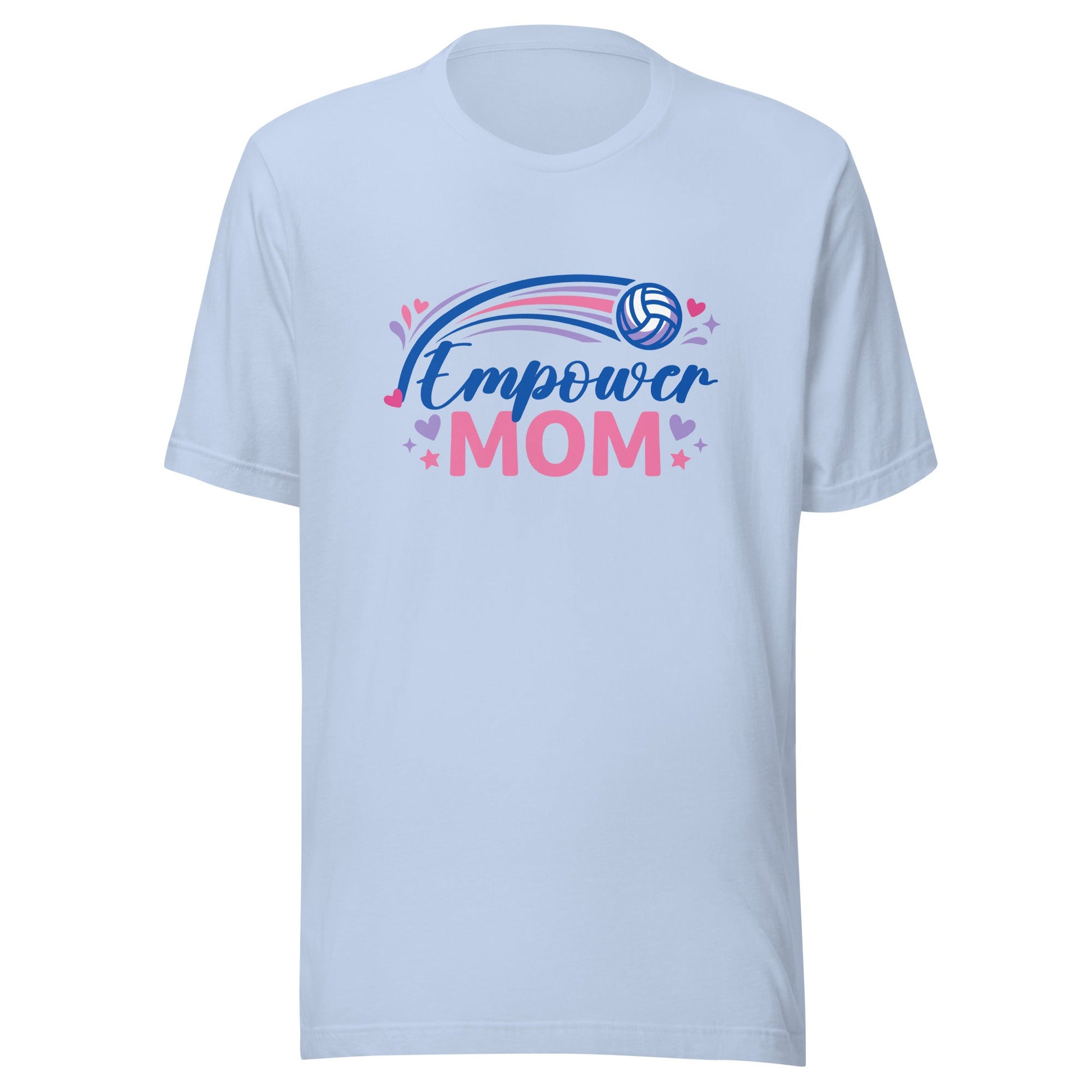 Performance | T-Shirt | Empower Volleyball Club | Mom Crest Logo