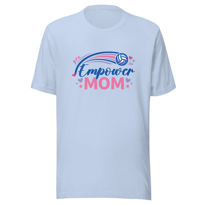 Performance | T-Shirt | Empower Volleyball Club | Mom Crest Logo