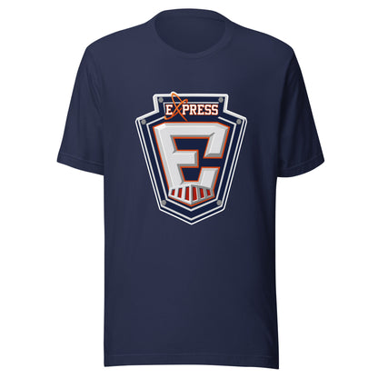 Performance | T-Shirt | Erie Express Football | E Badge Logo