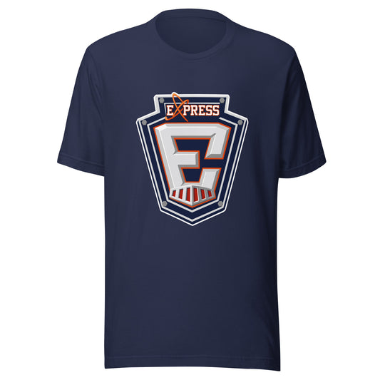 Performance | T-Shirt | Erie Express Football | E Badge Logo
