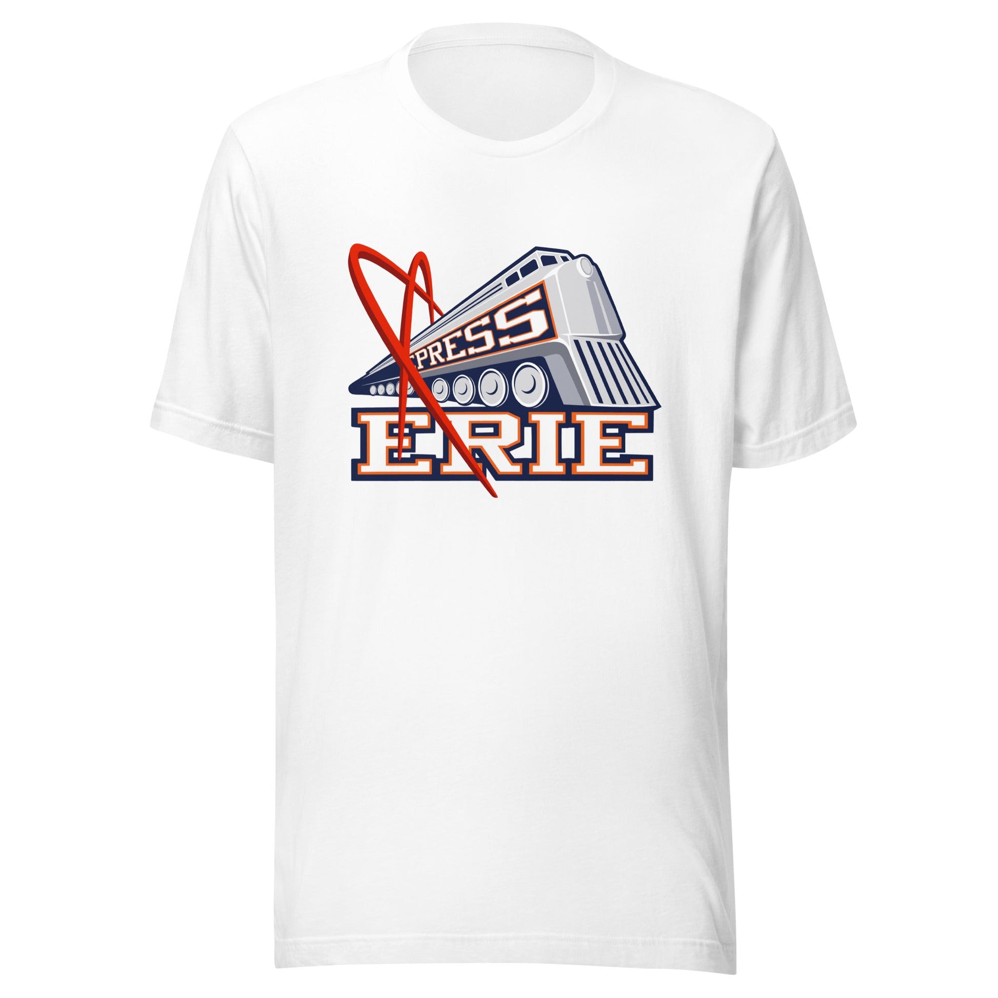 Performance | T-Shirt | Erie Express Football | Locomotive Logo
