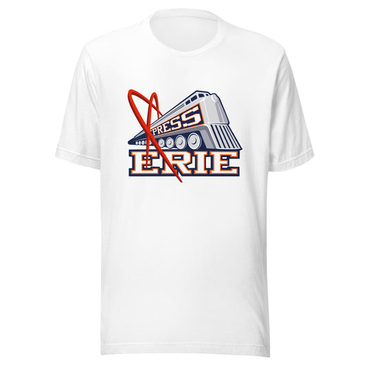 Performance | T-Shirt | Erie Express Football | Locomotive Logo