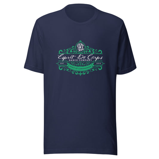 Performance | T-Shirt | Esprit de Corps Dance Co., LLC | Crest Logo