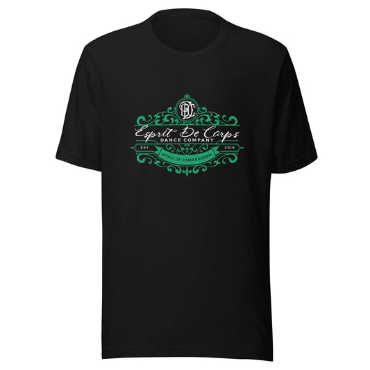 Performance | T-Shirt | Esprit de Corps Dance Co., LLC | Crest Logo