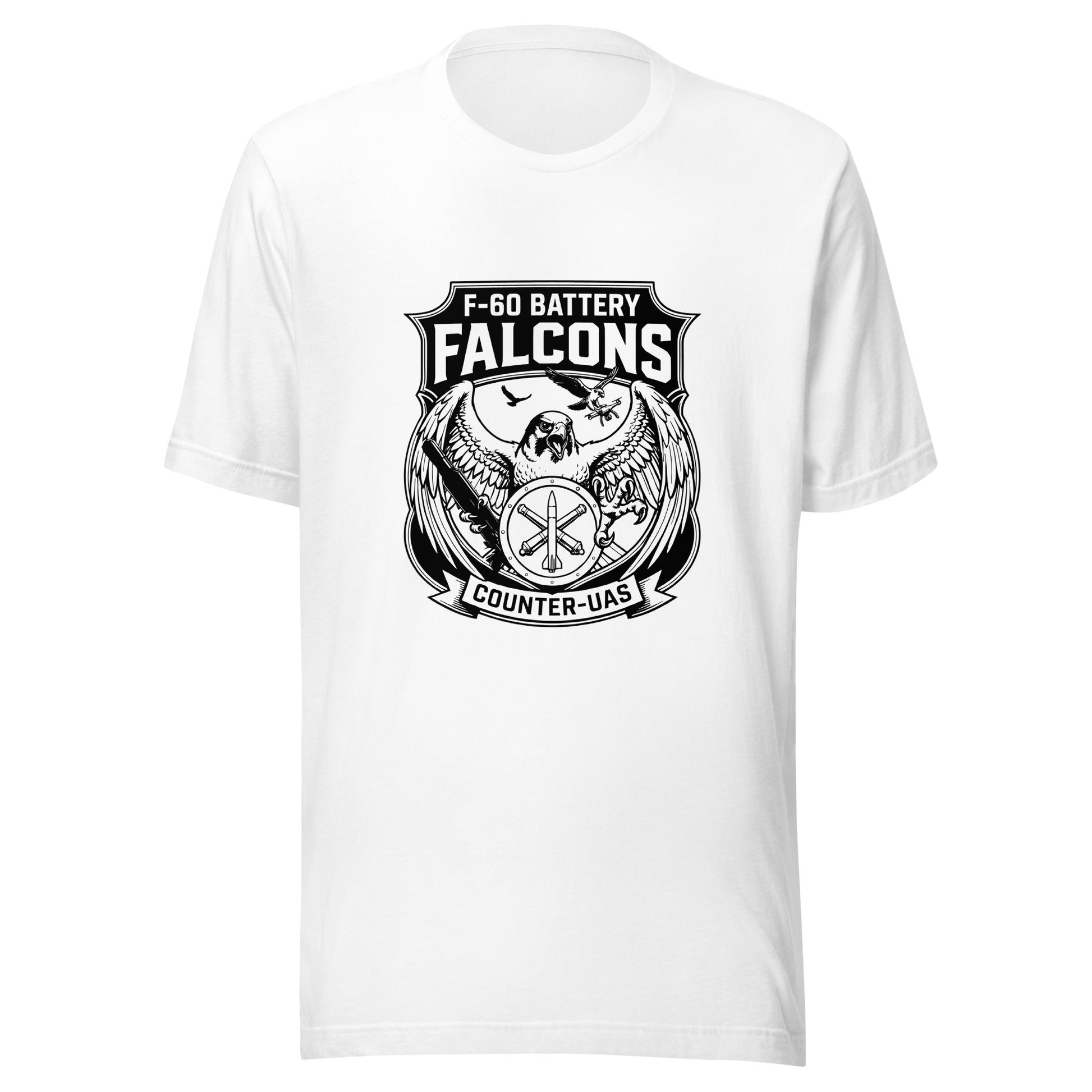 Performance | T-Shirt | F - 60th ADA | Falcon Shield Logo