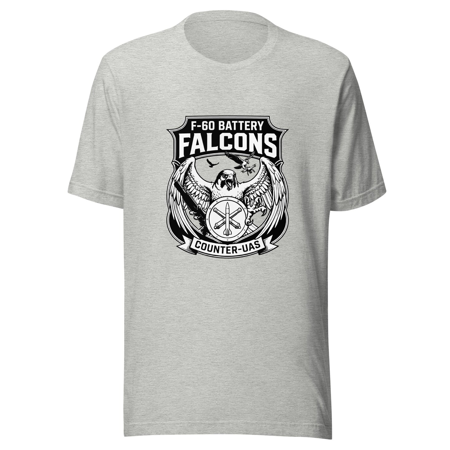 Performance | T-Shirt | F - 60th ADA | Falcon Shield Logo
