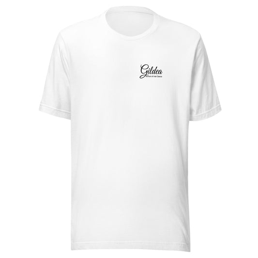 Performance | T-Shirt | Gildea School of Irish Dance | Gildea Logo