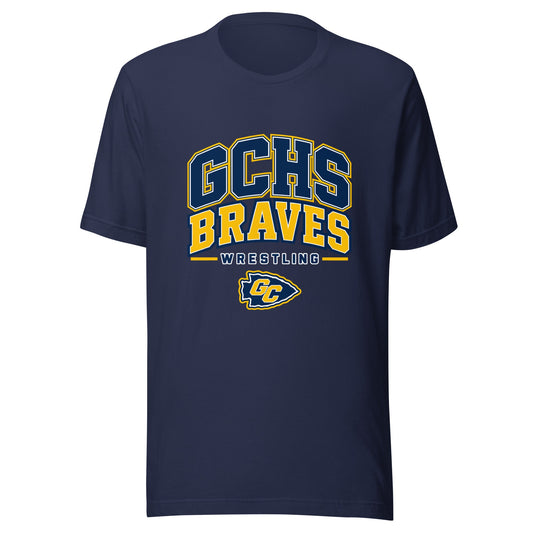Performance | T-Shirt | Grant County High School Wrestling | Vanguard Logo